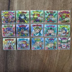 ま*ー様 ビックリマン　シール ご当地　東日本 15枚セット