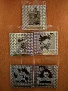 ドラゴンボール 40周年記念 シールウエハース2 5枚セット 未開封