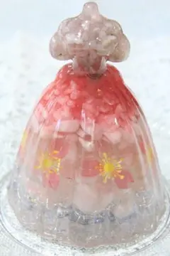 オルゴナイト・花のドレス『桜のドレス』