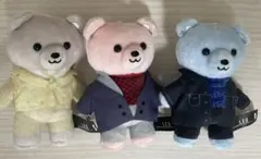 BE:FIRST LEO クマのぬいぐるみ 3体セット