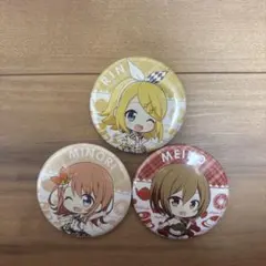 鏡音リン MEIKO みのり缶バッジセット