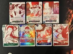 ワンピース カード　3周年トレジャーキャンペーンプロモ　コンプリート7種のサムネイル
