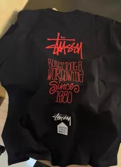 STUSSY ロゴTシャツ ブラック 半袖 メンズのサムネイル