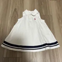 RALPH LAUREN ポロワンピース 80cm 12M ホワイトのサムネイル