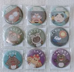 忍たま乱太郎　ナンジャタウンコラボ　缶バッジ9個セット