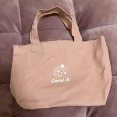 Canal 4℃ 桜モチーフ キャンバストートバッグ ピンク