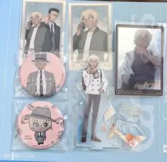 安室透　まとめ売り 名探偵コナン クリアファイル4枚セット(安室透、諸伏高明