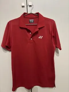 YONEX ポロシャツ レッド JPサイズS
