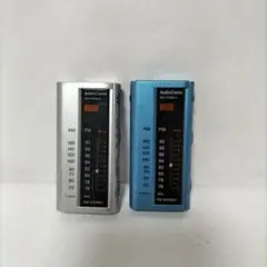 AudioComm ポータブルラジオ 2台セット RAD-F050M動作確認のサムネイル