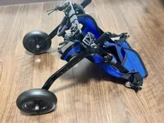犬用車いす 青 メッシュ 2輪　Sサイズ