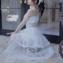 ♡ Belle Charme Fairy Tulle Cami Onepieceのサムネイル
