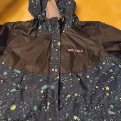 adidas 星空柄 ウィンドブレーカー