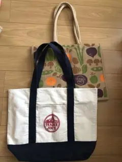 TRADER JOE’S トートバッグ ジュート　麻　2セット