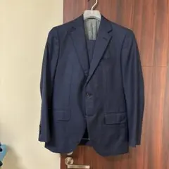 カシヤマ　ネイビービジネススーツ　REDA