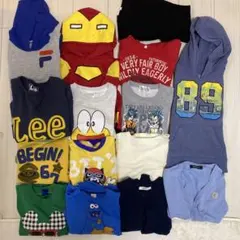 110 トレーナー　ズボン　カーディガン　まとめ売り　冬　長袖　男の子