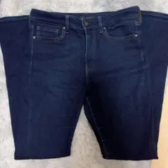 処分値下げ‼️UNIQLO HEATTECH スキニーデニム ダークブルー