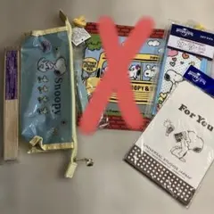 スヌーピーアイテム4点セット