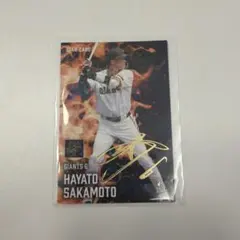 プロ野球チップス　坂本勇人　金箔サイン　スターカード