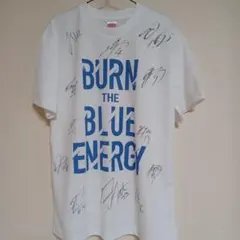 シーホースBURN THE BLUE ENERGY サイン入りTシャツ