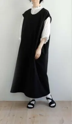 foufou】THE DRESS #20 アメリカメディカルノースリーブドレス - メルカリ