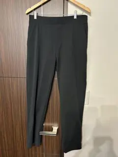 UNIQLO AIRism ブラック ジョガーパンツ L