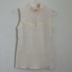 earth music&ecology レースドッキングタンクトップ