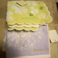 LAURA ASHLEY 花柄タオルハンカチセット