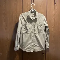 ノースフェイス　カーキシャツ