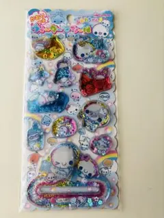✨正規品✨ぷくぷくあわわちゃん　かおりつき　ウォーターインシール　カミオジャパン