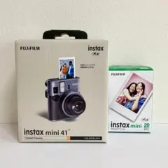【新品】チェキ instax mini 41＋フィルム20枚 セット 正規品