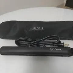 SALONIA ストレートアイロン 24mm ブラック 箱なし☆