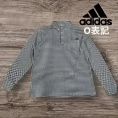 美品　adidas アディダス　ゴルフ　ウエア　長袖ポロシャツ