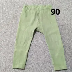 UNIQLO ベビー レギンス グリーン 90
