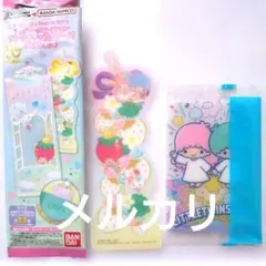 サンリオ　リトルツインスターズ　キキ　ララ　ウエハース　カード　ブックマーク
