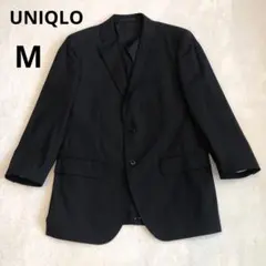 未使用 ストレッチ ウールブレンド テーラード M ブラック