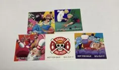 ワンピース ラウンドワン コラボ ステッカー 5枚セット - メルカリ