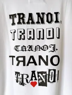 新品◇tranoi.トラノイ◇バックロゴ　Tシャツ　白カットソー最終価格