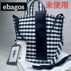 新品ま未使用 エバゴス ebagos B.A.G ロゴ入り ミニトート NEW | MADRIGAL yourline