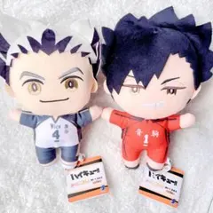 ハイキュー!! みにコレ！ぬいぐるみ2 黒尾 鉄朗&木兎光太郎 2点 セット