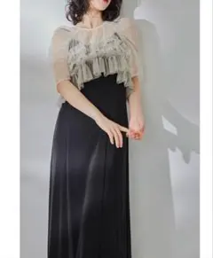 andmary Paula lacey long dress - メルカリ