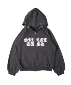 FCMM 【日本限定】アイレットパッチフーディ　チャコールグレー