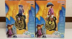 ZOOTOPIA ズートピア　モニタートップフィギュア　ニック　ジュディ　セット