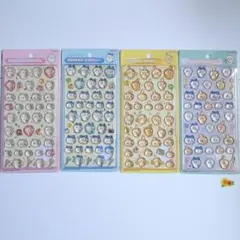 ちいかわ　ボンボンドロップシール　シール　うさぎ　ハチワレ　みんな