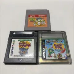 パズルボブルGB パズルボブル4 パズルボブルmillennium セット