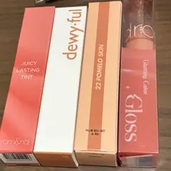 未開封　新品　rom&nd リップ　4本　ティント