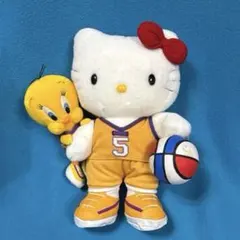 ハローキティ NBA ゴールデンステート ウォリアーズ コラボ ぬいぐるみ