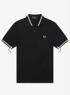 フレッドペリー　黒金ポロシャツ