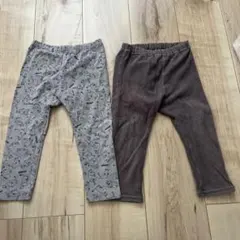 ユニクロ 90cm レギンス2点セット