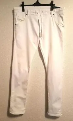 【DIESEL】ジョグジーンズ KROOLEY-NE ホワイト32