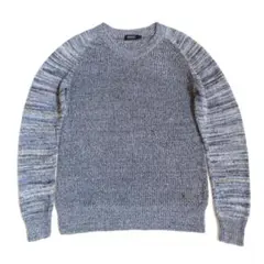 【BURBERRY BLACK LABEL 】バーバリー　麻混　ニット　0138のサムネイル